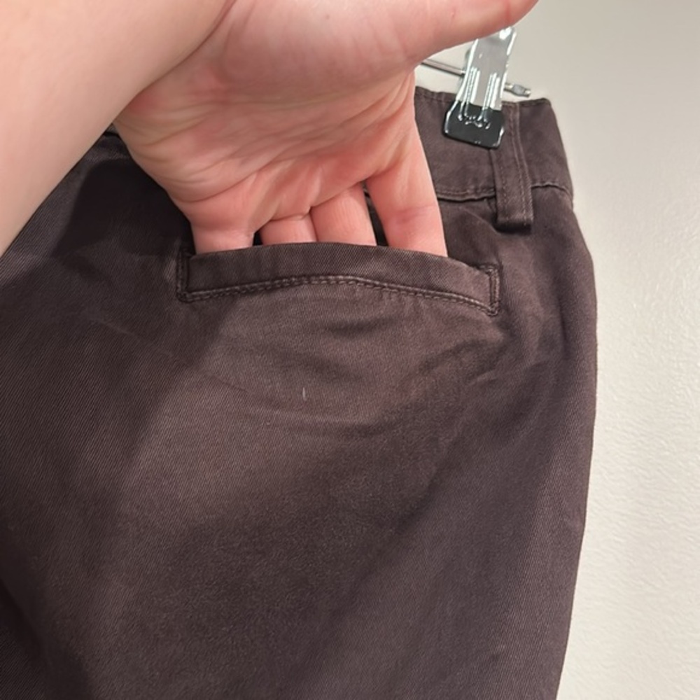 Juicy Couture Womens Mid Rise Flare Trouser Brown Size 28 Y2K Retro EXCELLENT CO - Picture 5 of 9